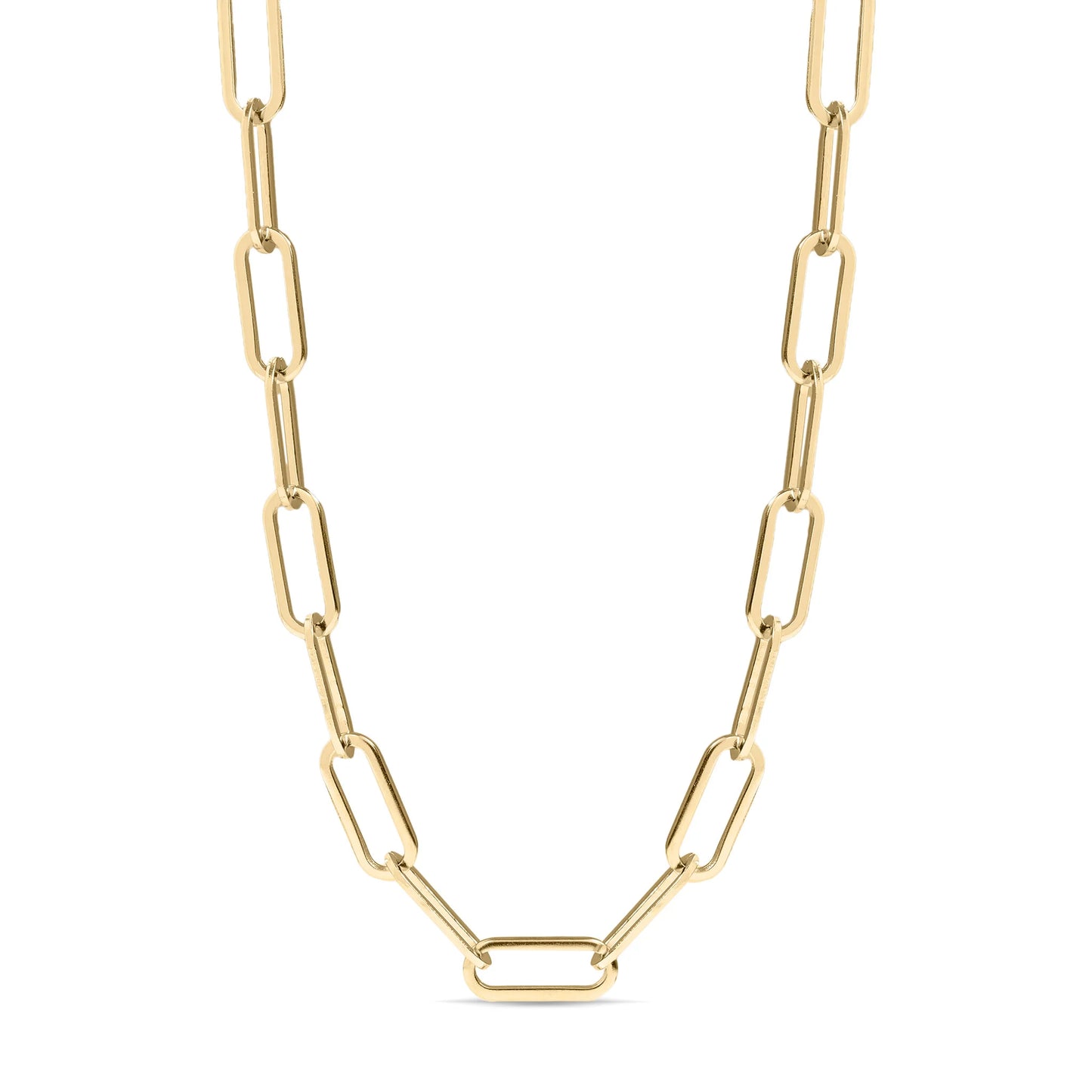 XL Paperclip Necklace (Gold only)