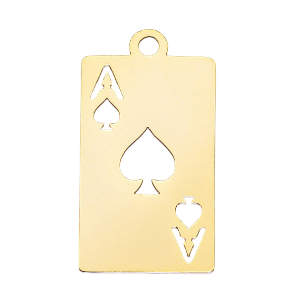 Cutout Card Gold