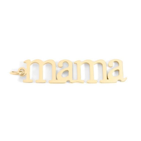 "Mama" Gold 32x8mm