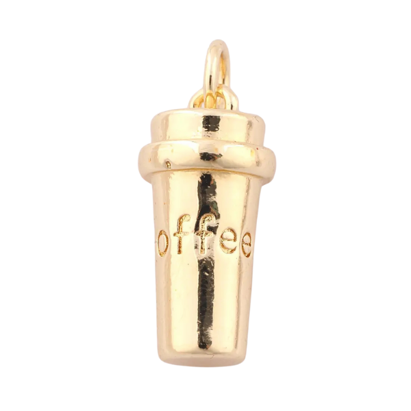 Coffee Gold 16x10mm
