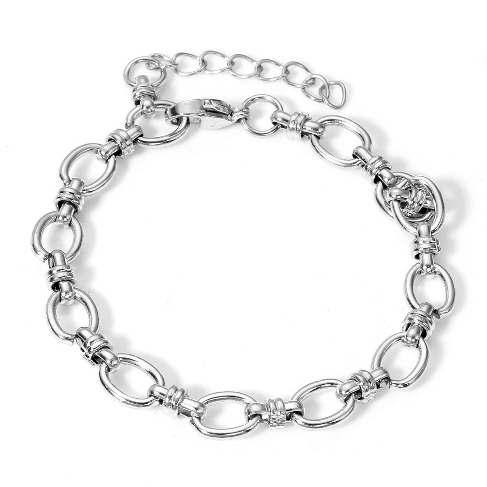 Silver Chunky Bracelet