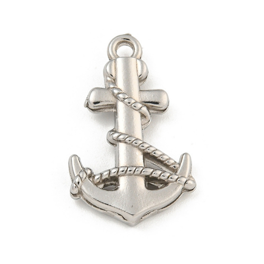 Anchor Silver 20x14mm