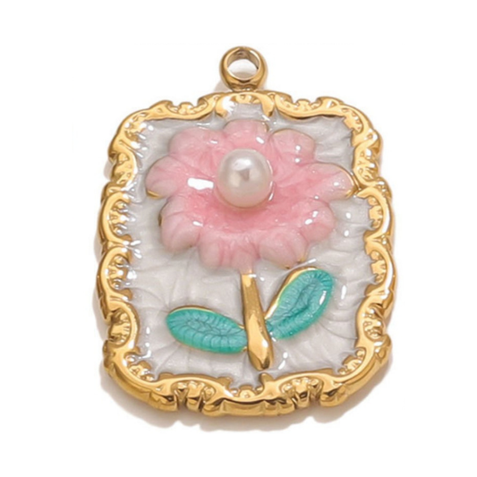 Colored Flower Gold
