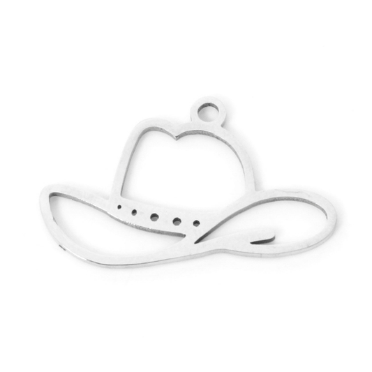 Cowboy Hat Silver