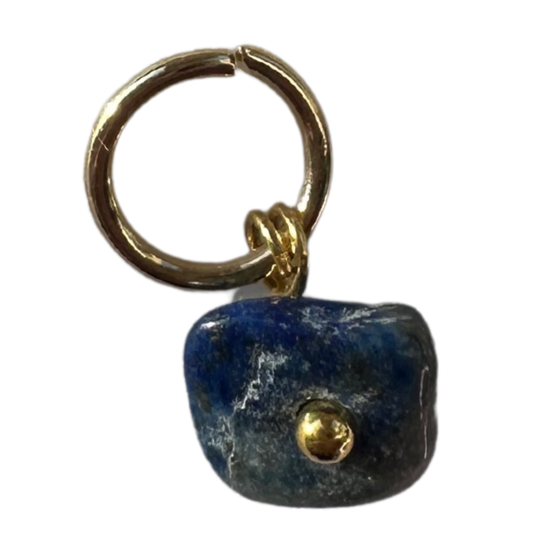 Blue Stone Gold ~5mmx10mm