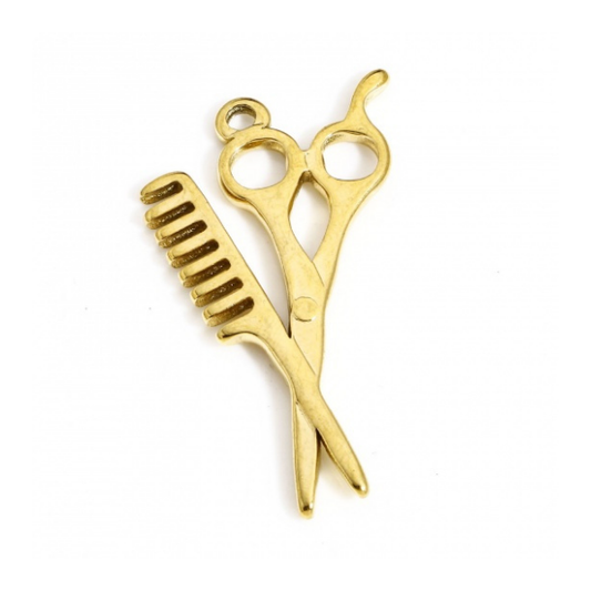 Cosmetology Gold 33x21mm