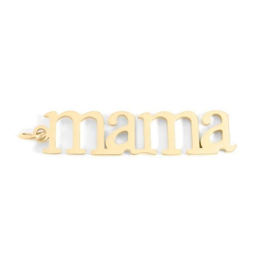 "Mama" Gold 32x8mm