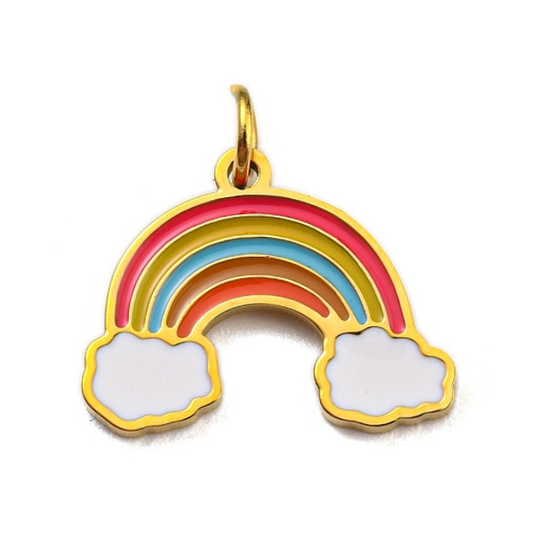 Rainbow Gold 11x14mm