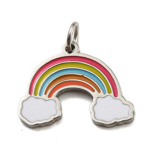 Rainbow Silver 11x14mm