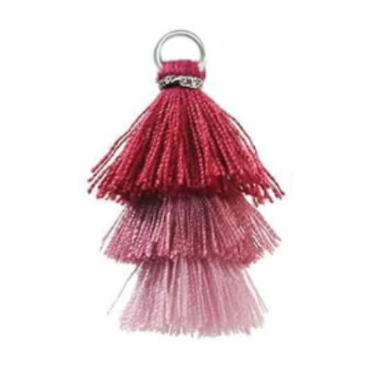 Cherry Mojito Tassel Silver