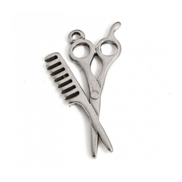 Cosmetology Silver 33x21mm