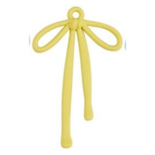 Yellow Bow 32x20mm